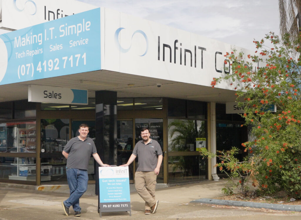 InfinIT Computers, Hervey Bay IT, Hervey Bay Computers, Hervey Bay Computer Repairs, Hervey Bay Phone Repairs, Hervey Bay Data Backup, Hervey Bay Data Rescue