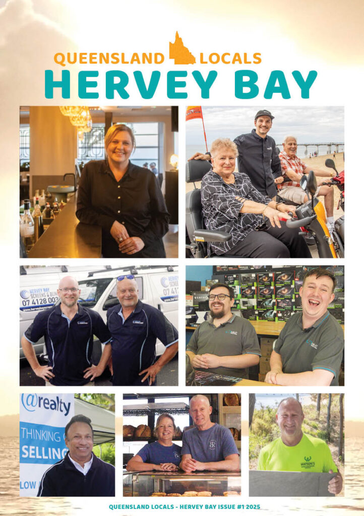 Queensland Locals - Hervey Bay, a hyper-local digital-print magazines for Hervey Bay, Wide Bay, the Fraser Coast