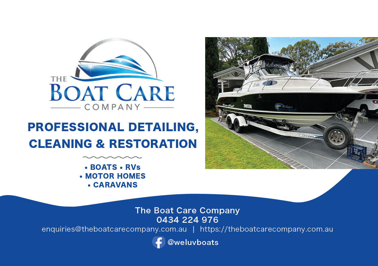 The Boat Care Company, Boat Care, Boat Maintenance, RV Maintenance, Motor Home Maintenance, Caravan Maintenance, Hervey Bay